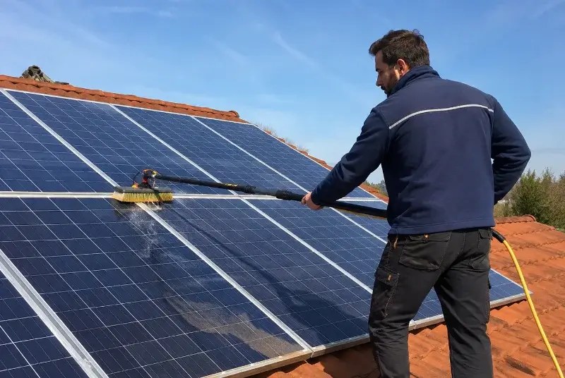 Nettoyage et entretien de panneaux solaires à Saint-Hilaire-lez-Cambrai